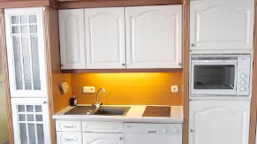 Meerblick Wangerooge Geschirrspüler Mikrowelle