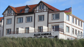 Alexandra direkt am Strand