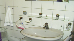 modernes Bad Wangerooge Urlaub